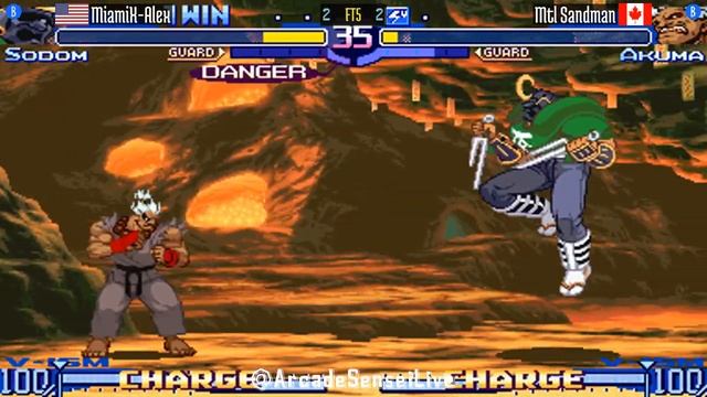 FT5 @sfa3: MiamiX-Alex (US) vs Mtl Sandman (CA) [Street Fighter Alpha 3 Fightcade] Mar 23 смотреть онлайн