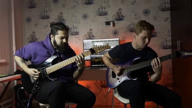 Whitechapel - I Dementia Гитарный кавер с моим учеником