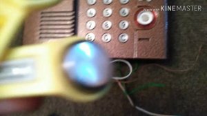 Домофон Eltis DP400-TD16. Вписание ключа в память домофона