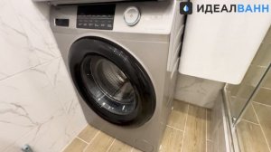 Ремонт совмещенного санузла под ключ 3,8 м² - Идеалванн