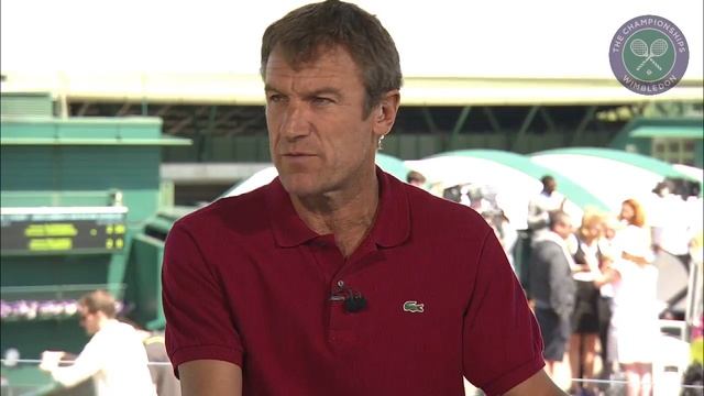 Mats Wilander attempts the Gasquet re-grip смотреть онлайн