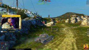 ЭПИЧНЫЙ БОЙ НА TL-7-120 TANKS BLITZ 🔴 ОБЗОР ЖИВУЧИЙ TL-7-120 TANKS BLITZ