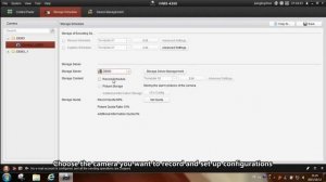 How to set up the iVMS 4200 software with the storage server