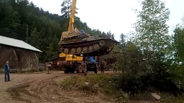 Перегрузка вездехода БГЭ