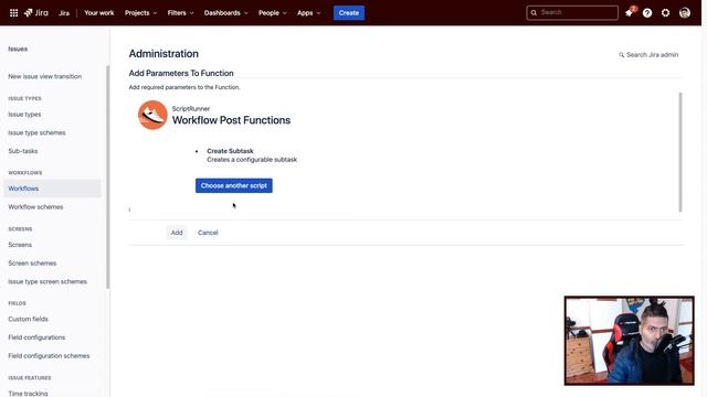 ScriptRunner for Jira Cloud - Post function to create sub tasks
