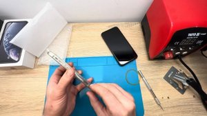 Часть 1 . ОБЗОР КОРПУСА XR В СТИЛЕ IPHONE 15 PRO МАТОВО СЕРЫЙ