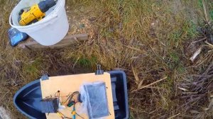 карповый кораблик 2 . часть7 тест на озере 20.3 км/ч