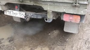 Звук выхлопа УАЗ 3303 после доработки