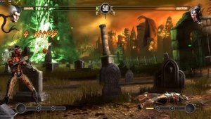MORTAL KOMBAT 9 medium ladder(Sindel)/ прохождение за Синдел