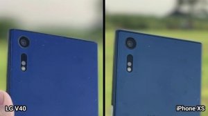 LG V40 ThinQ Vs iPhone XS Camera Test