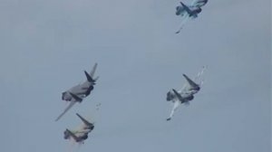 Су-30 Су-30МК Су-47 Су-35 МАКС 2003
