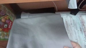 Распаковка посылки с тканями... Футер с начесом...