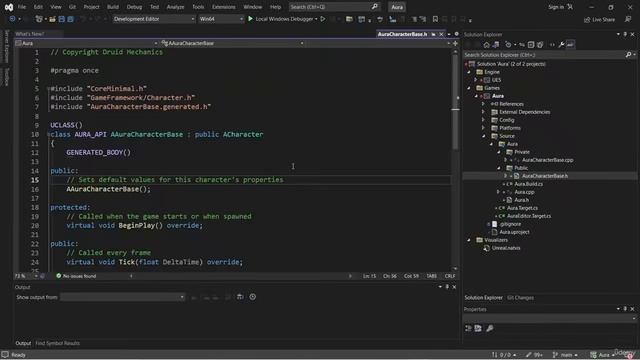 03. The Base Character Class смотреть онлайн