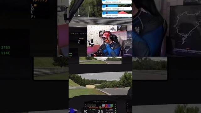 Когда срочно нужно в питы #simracing #gaming #memes #iracing #crash #nordschleife #bmw #racing #top