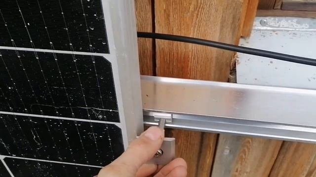 установка солнечных панелей своими руками.