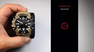 Casio G-Shock MudMaster British Army Edition GG-B100BA-1A in Camo review, & walkthrough w/ Connecte
