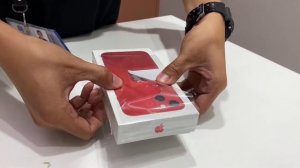 Apple iPhone 13 Red 128gb Unboxing Price and first boot