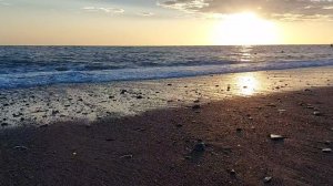 Черное Море. Закат. Последний день сентября 2024 года.