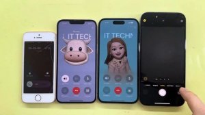 Crazy incoming Call iPhone SE vs iPhone 13 vs iPhone 14pro vs IPhone 14pro MAX