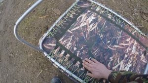 раскладушка для рыбалки