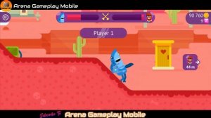 Bowmasters - Gameplay 123 - Easy Tournament Shark Vs Others (Android, iOS)