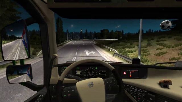 Прохождение Euro Truck Simulator 2 - Часть 9: Дорога на север