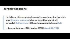 РЕАКЦИЯ БОЙЦОВ НА БОЙ ФРЭНСИС НГАННУ - СТИПЕ МИОЧИЧ 2 | Бой и нокаут на UFC 260