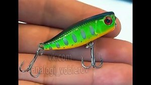 Копия - Jackall Chubby POPPER (Дешевый) - поппер Джакал Чабби - с Алиэкспресс
