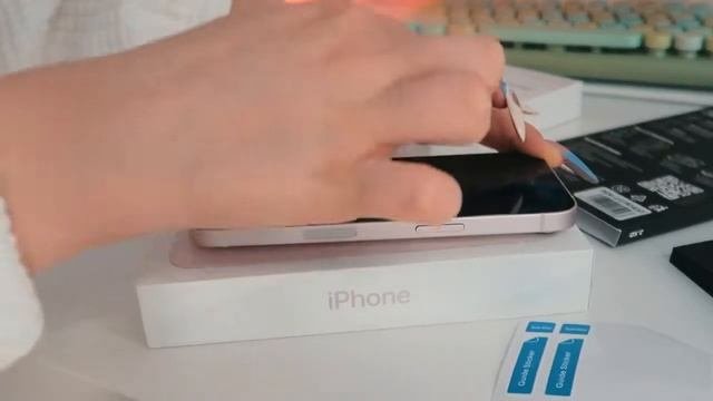 Распаковка айфон 13 класс...