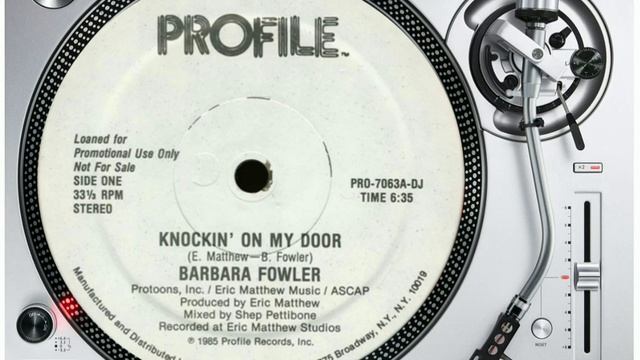 BARBARA FOWLER - KNOCKIN' ON MY DOOR #funk #oldschool #rare #soul #killer #boogie