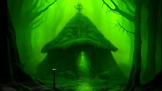 Зеленая лампа