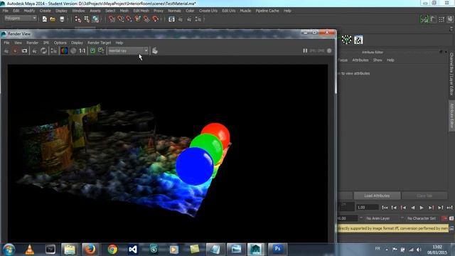 Maya 3d:Maya Rendering with mental ray Part7 (Displacement Mesh) смотреть онлайн