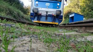Mobil pod vlakem/camera under train!!! 4K