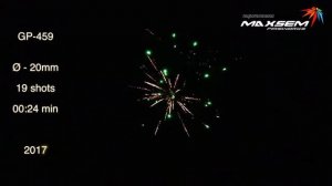 Фейерверк 19 выстрелов COLOR CRACKLING GP459 MAXSEM
