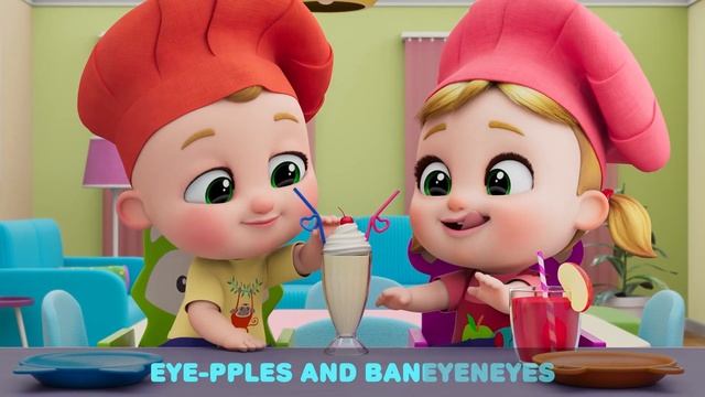 Apples and Bananas (Cooking Song) | Kids Songs & Nursery Rhymes by Little World