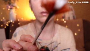 АСМР  Чистка и массаж лица. | ASMR  Face cleaning and massage