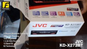 Unboxing the JVC KD-X272BT