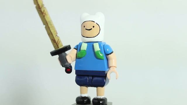 Adventure Time Customs: LEGO Finn The Human Minifigure смотреть онлайн