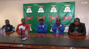 Pre-match Press Briefing ahead of tomorrow's ABSA Cup Final between NAPSA Stars & Red Arrows