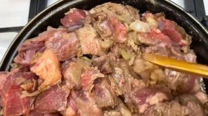 Казахская Кухня. Қуырдақ. Секреты вкусного куырдака. Рецепт.