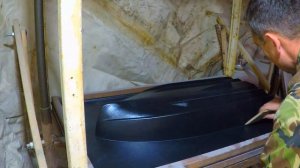 мини кораблик для рыбалки часть 2, формовка дна