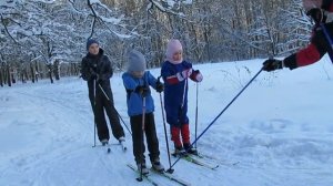 1  Первые шаги на лыжах