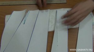 ЮБКА С ЗАПАХОМ И СКЛАДКАМИ - УРОКИ КРОЙКИ, ШИТЬЯ, МОДЕЛИРОВАНИЯ ДЛЯ НАЧИНАЮЩИХ - Тимофеев Александр