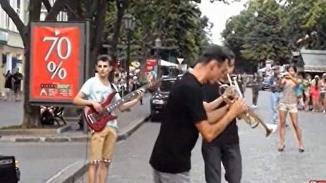 ХАВА НАГИЛА..., Давай возрадуемся, исп. Исхаков Юрий - саксофон, Самуил Фрумович смотреть онлайн