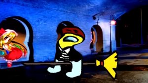 I made a Rickroll-Bad Apple-Among Us mash-up song because I need help desperately