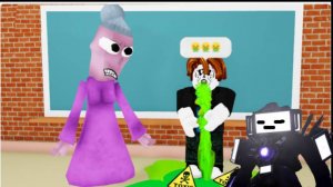 Издеваюсь над учителями в роблоксе