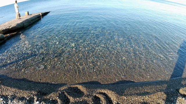 Морская вода как в Пицунде на пляже Чайка 1