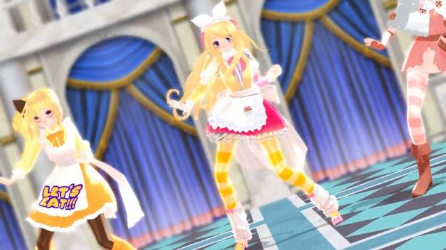 [MMD FNAF]-Classic(Mangle,Chica,Toy Chica)