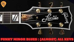 MINOR BLUES BACKING TRACK (almost) ALL KEYS Guitar Jam Tracks