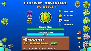 GEOMETRY DASH ПЛАТИНУМ АДВЕНЧЕР 100%